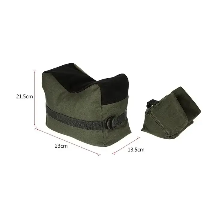 Sac de support de fusil avant et arrière de camping, sac de sable sans sable, support de cible de tir de tireur d'élite militaire, accessoires de odorde chasse