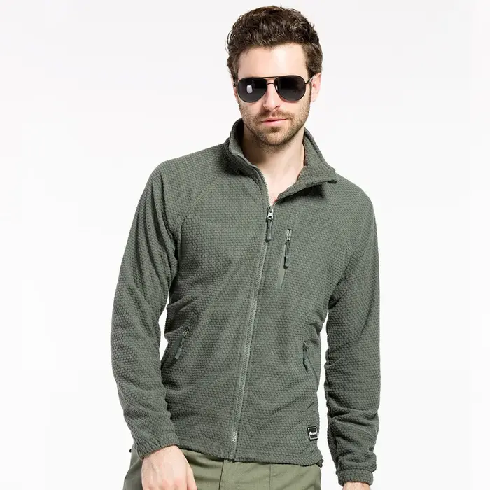 Pull polaire tactique pour hommes et femmes, Camping en plein air, randonnée, veste de printemps et