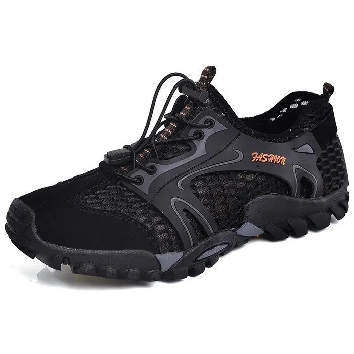 Chaussures de randonnée en plein air respirantes, chaussures de sport, de pataugeoire, de pêche, san