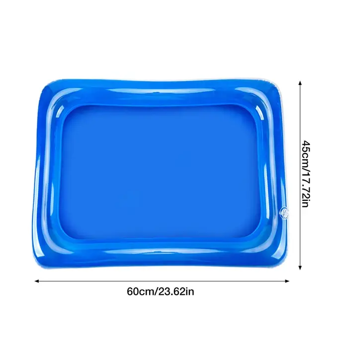 Bassin de rinçage des pieds gonflable portable pour entrée de piscine
