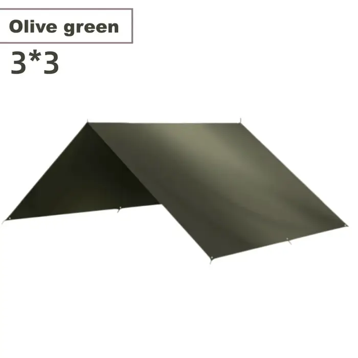 Tente en bâche imperméable ultra-légère et portable, grande tente de camping, abri solaire, parasol