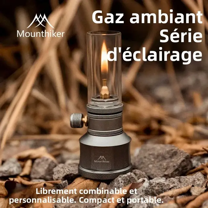 MOUNTAINHIKER Ensemble de lampes à gaz d'extérieur