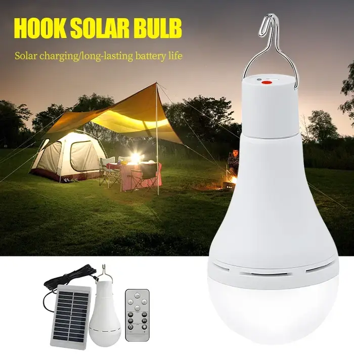 Lampe de secours solaire Rechargeable USB
