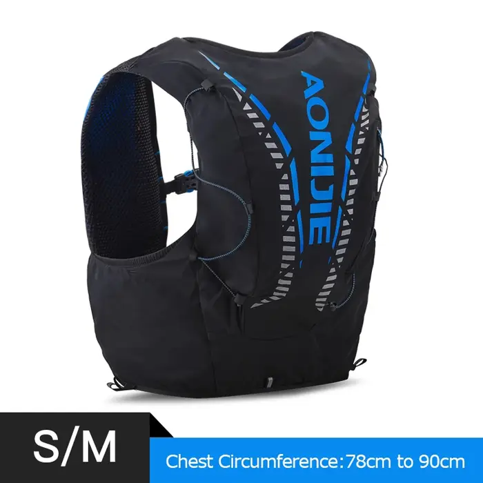AONIJIE – sac à dos d'hydratation de 12l, C962 Advanced Skin, sac de gilet, flacon de vessie d'eau d