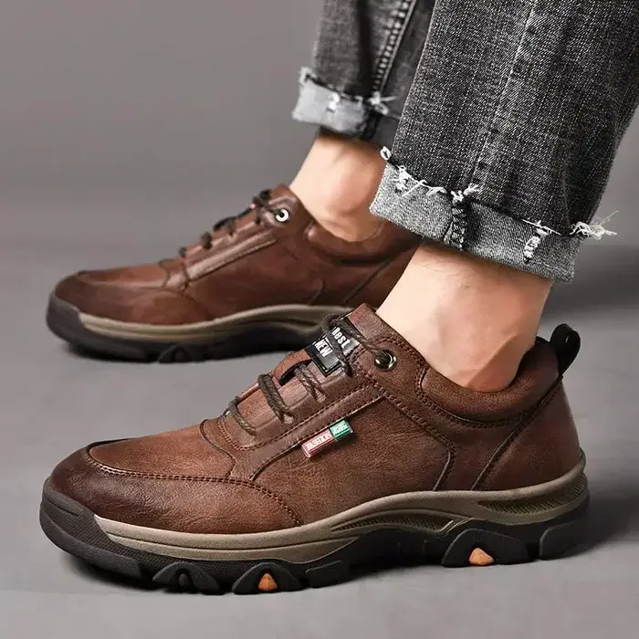 Chaussures de randonnée en cuir de haute qualité pour hommes