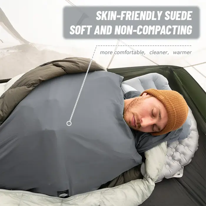 Naturehike Camping sac de couchage doublure unique sac de couchage doublure momie sac de couchage do