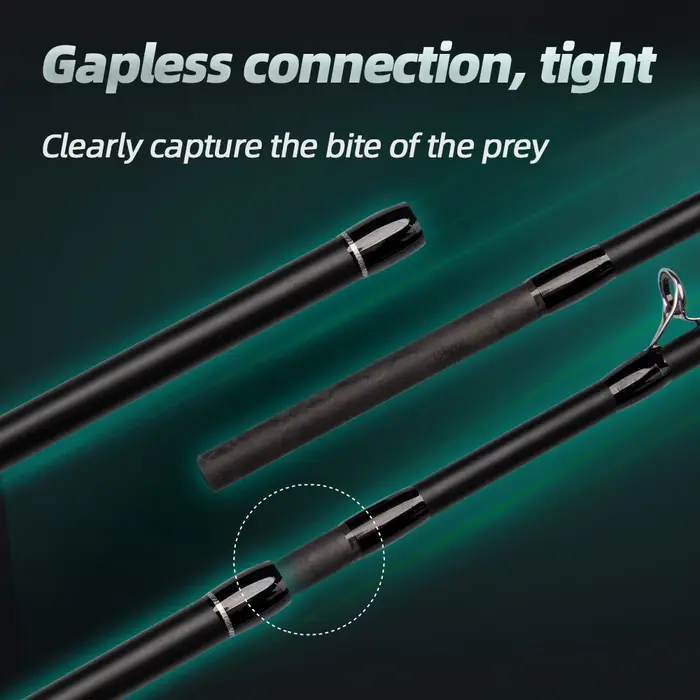 FISHINGFANS ORCA SUPER DUR XXH HAUTE CARBON EVA POIGNLE EXTRA DUR SPINNING CASTING SNAKEHEAD Pêche H