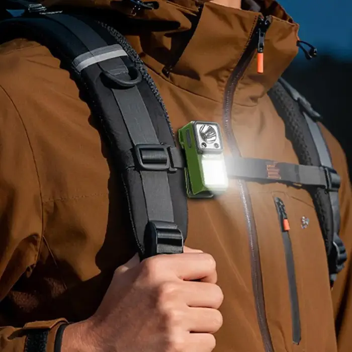 Lampe torche LED magnétique à clipser pour signalisation