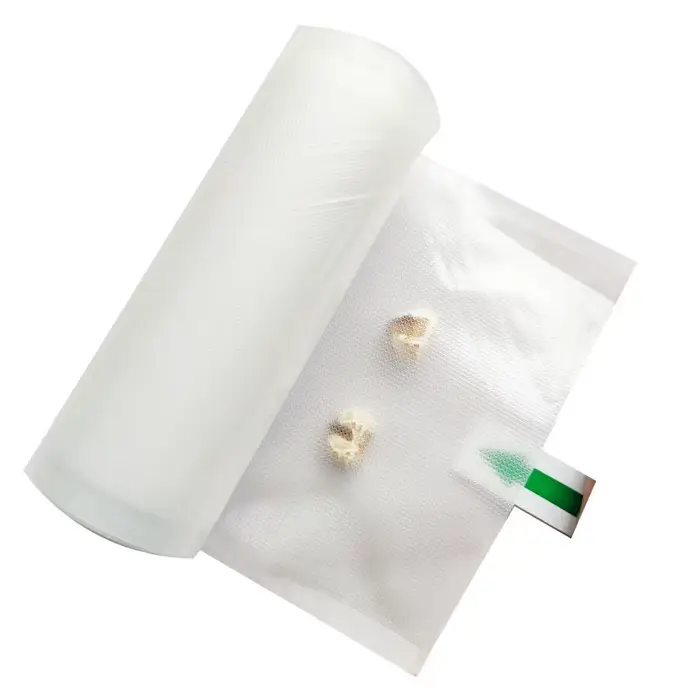 Sacs d'emballage sous vide pour aliments, sac de stockage texturé, scellant sous vide, viande, fruit