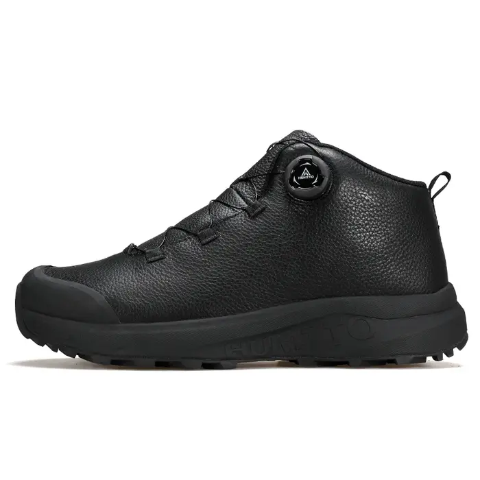 HUMTTO chaussures en cuir pour hommes hiver Camping en plein air hommes chaussures de sport respirant Trekking bottes homme antidérapant randonnée baskets
