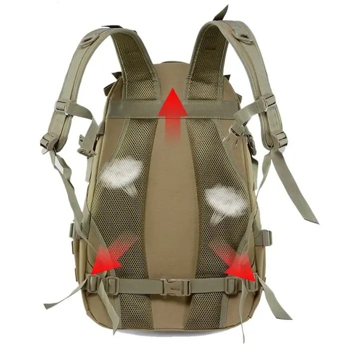 Sac à dos camouflage Molle pour homme
