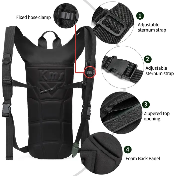 DulHydratation-Sac à dos chameau de classe militaire