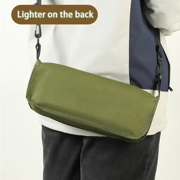 Chaise pliable avec sac bandoulière, siège facile à transporter pour la pêche, la randonnée, le camping, le pique-nique, les voyages et les activités quotidiennes en extérieur