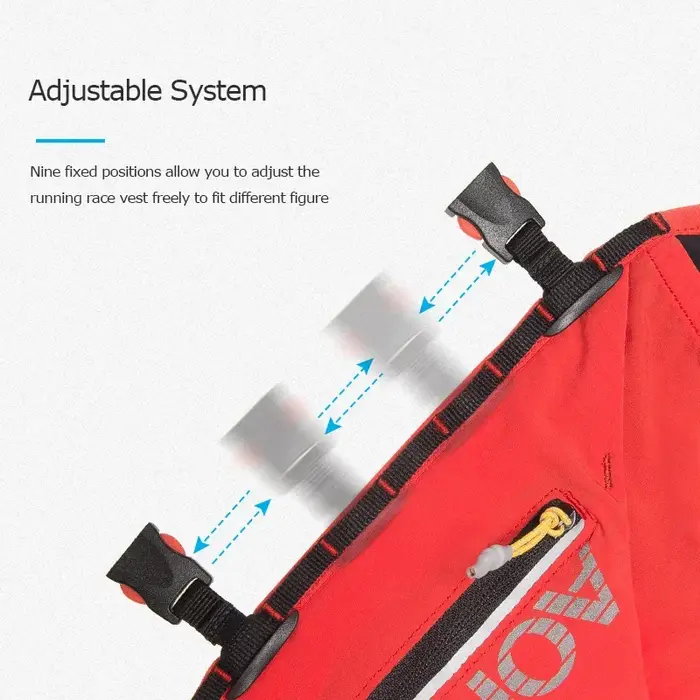 AONIJIE – sac à dos d'hydratation Orange 12l