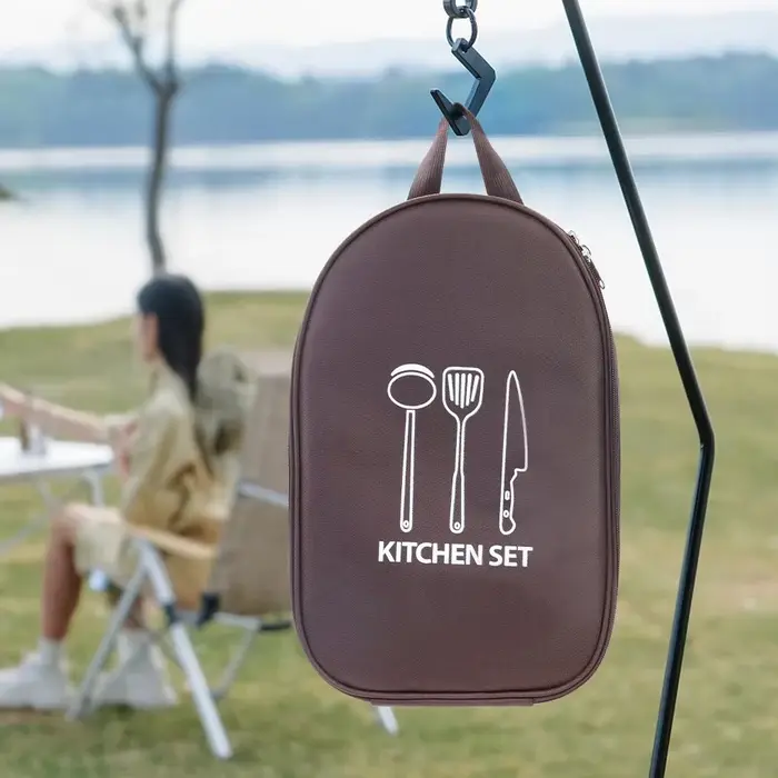 Sac de rangement portable pour ustensiles de cuisine