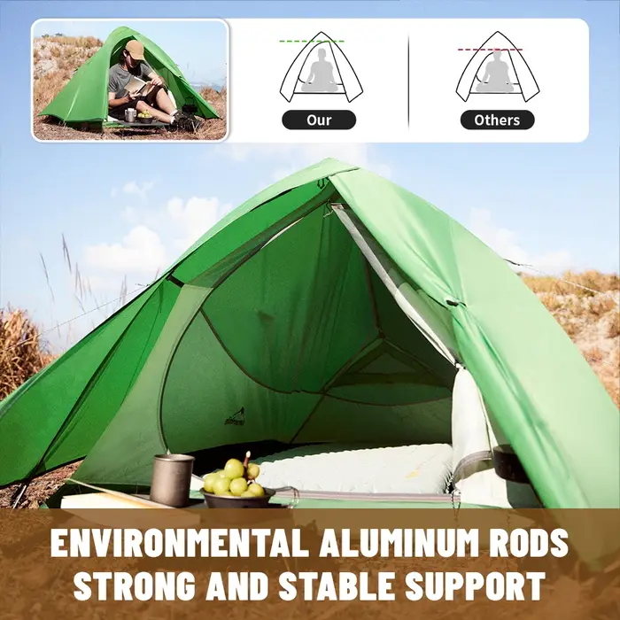 Naturehike – tente ultralégère à Base de nuage