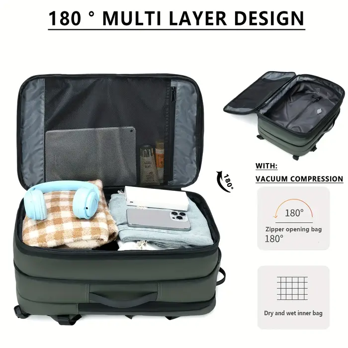 Nouveau sac à dos de compression sous vide grande capacité
