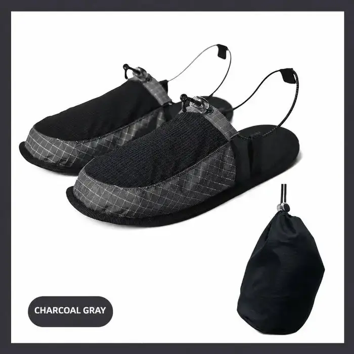 Chaussures de camping ultralégères pliables antidérapantes à séchage rapide portables en EVA pour le