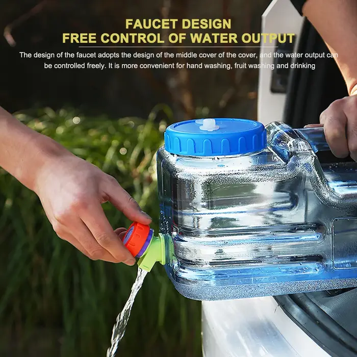 Seau d'eau extérieur de capacité de 5