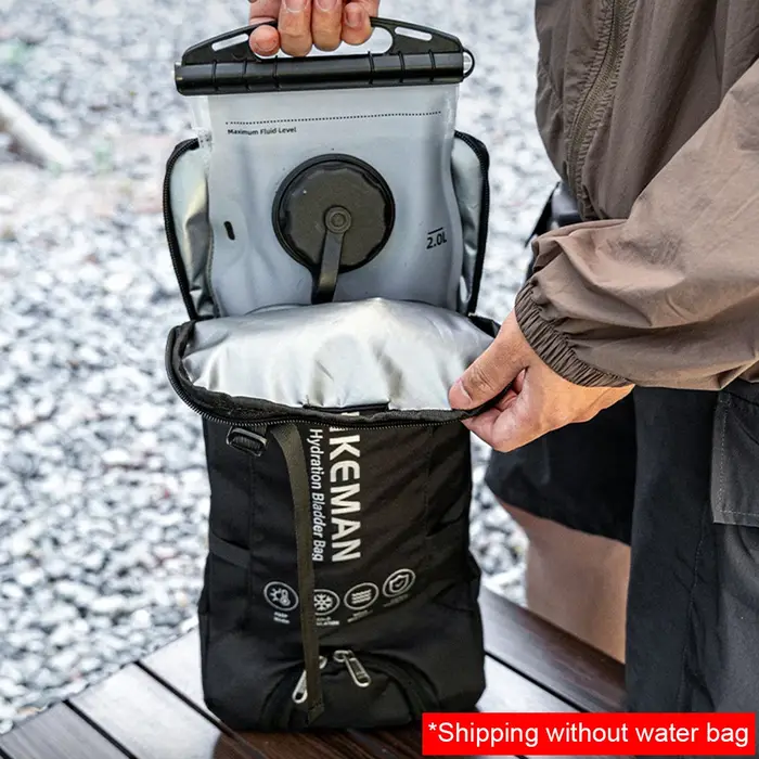Sac isotherme pour vessie d'eau 1-2L et 2-3L