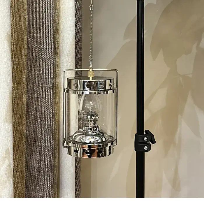 Lampe à kérosène d'extérieur, lanterne de camping portable, lampe à huile vintage pour tente suspend