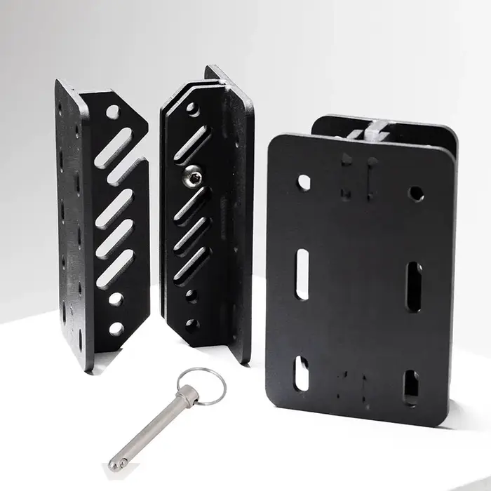Support d'installation à dégagement rapide robuste pour tente latérale de voiture, support de connexion pour tente latérale et tente de toit de voiture