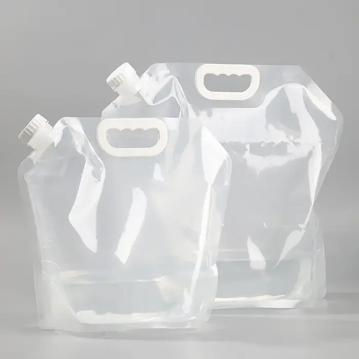 5/10L Camping sac à eau Portable pliant seau d'eau grand récipient