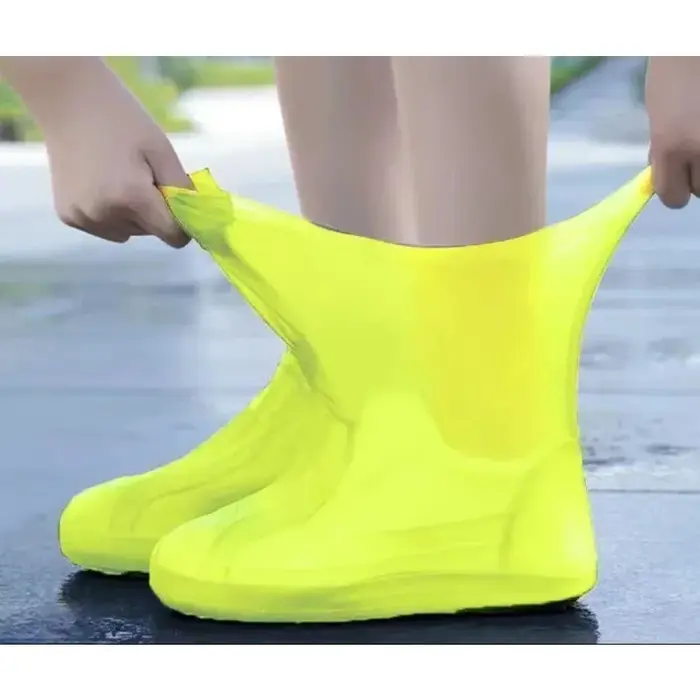 1 Paire de Couvre-Chaussures Imperméables en Latex