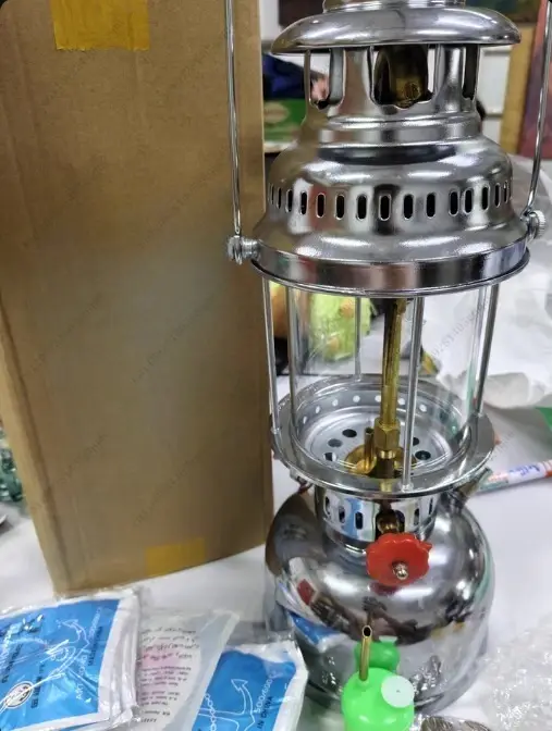 Lampe à huile portable, lanterne d'extérieur, lampe à gaz pour la pêche, le camping, la randonnée, le pique-nique, la plage, équipement de camping, outils d'extérieur