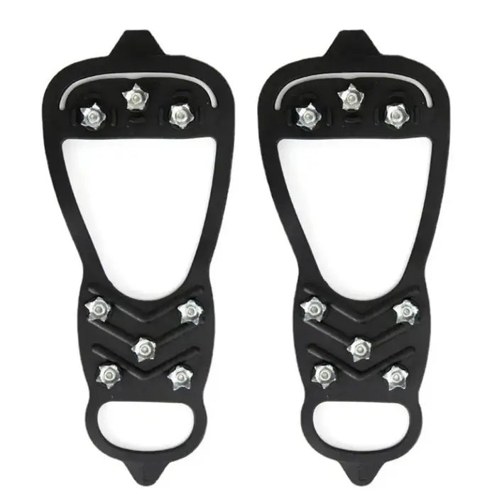 1 paire de crampons d'escalade professionnels à 8 pointes