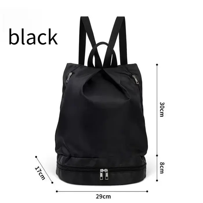 Sac à dos imperméable, sac de natation, sac de séparation sec/humide, sac de rangement pour le fitne