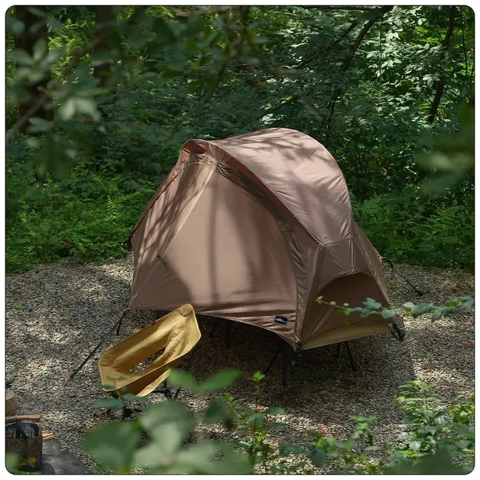 Soomloom Tente de lit ultralégère avec tente intérieure indépendante