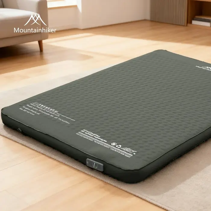Mountainhiker Nouveau matelas gonflable édition améliorée 10 cm de hauteur avec sac de rangement