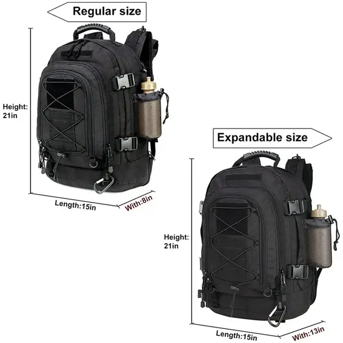 60L militaire tactique sac à dos armée Molle assaut sac à dos voyage en plein air randonnée sacs à dos Camping chasse Mochila Hombre