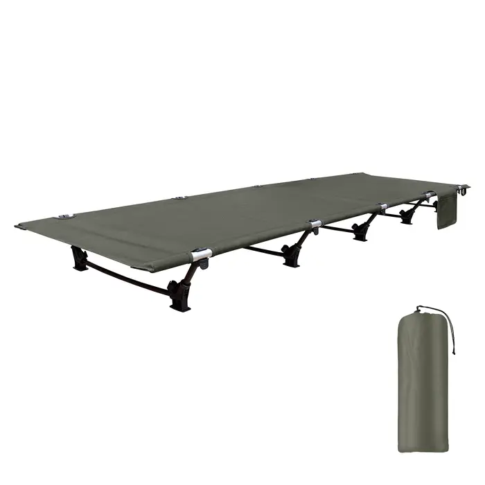 Lit de Camping lit pliant Portable extérieur ultraléger Compact tente lit