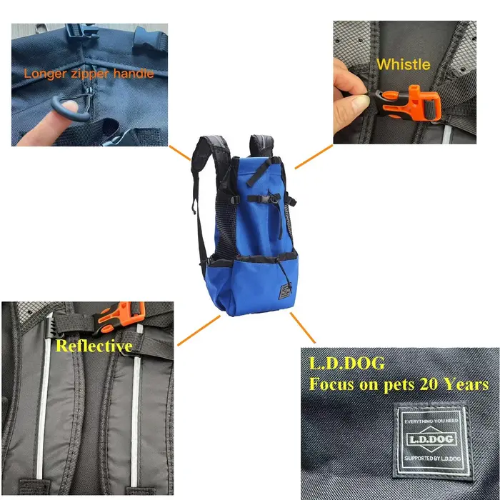 Randonnée animal de compagnie chien transporteur voyage sac à dos Ventilation extérieure respirant vélo moto Sport de plein air maille sac livraison directe