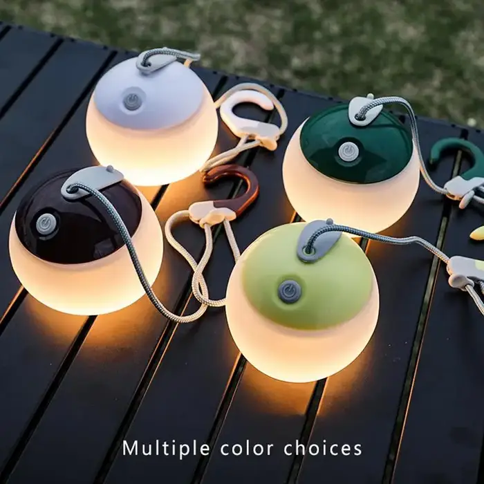 Lumière de tente de Camping avec crochet 4 modes