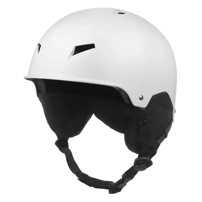 Casque de neige d'hiver pour femmes et hommes, avec cache-oreilles amovible, casque de Snowboard ave