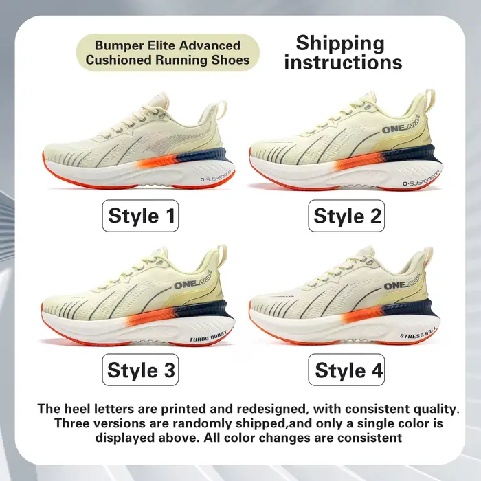 ONEMIX nouvelles chaussures de course à amorti pour hommes coureurs lourds appropriés à lacets sport
