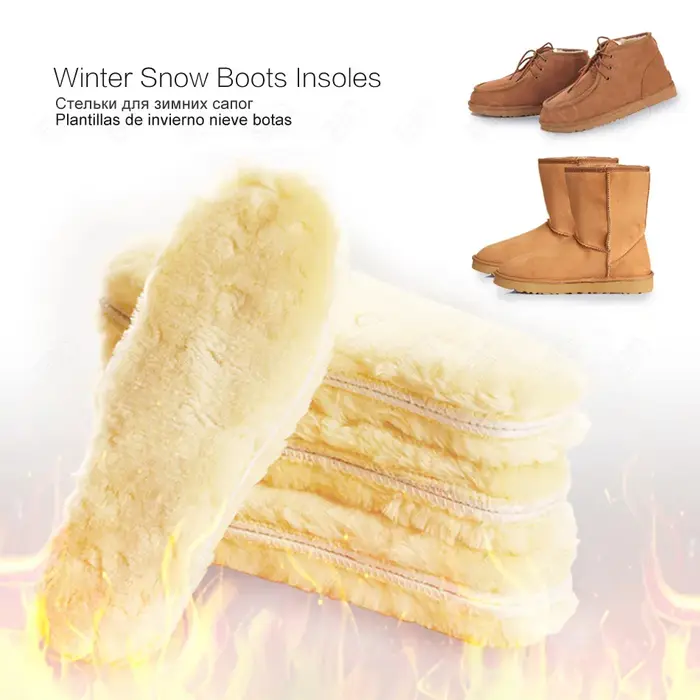 Semelles thermiques chauffantes pour les pieds