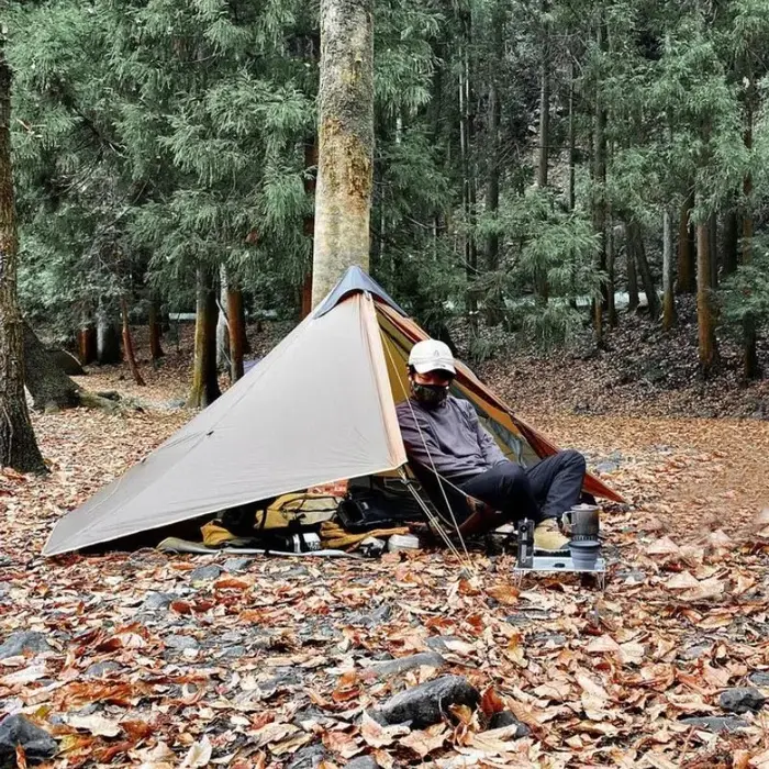 3F UL Gear Lanshan 1P tente de Camping en plein air 15D SilNylon tente ultralégère 760g étanche sans