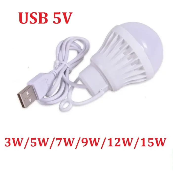 Ampoule USB LED lampe de Camping Portable Mini