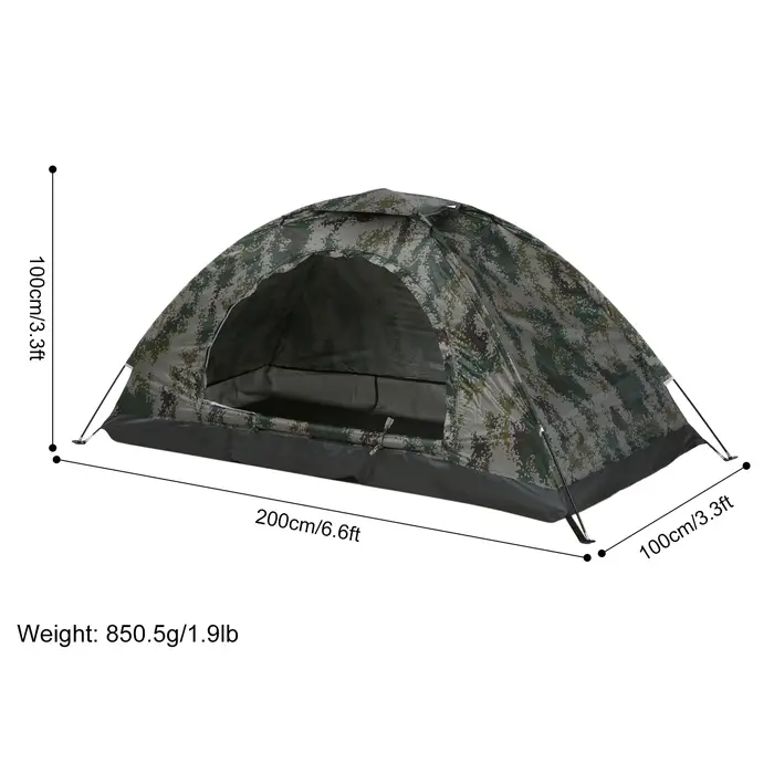 Tente de camping ultralégère pour 1/2 personnes