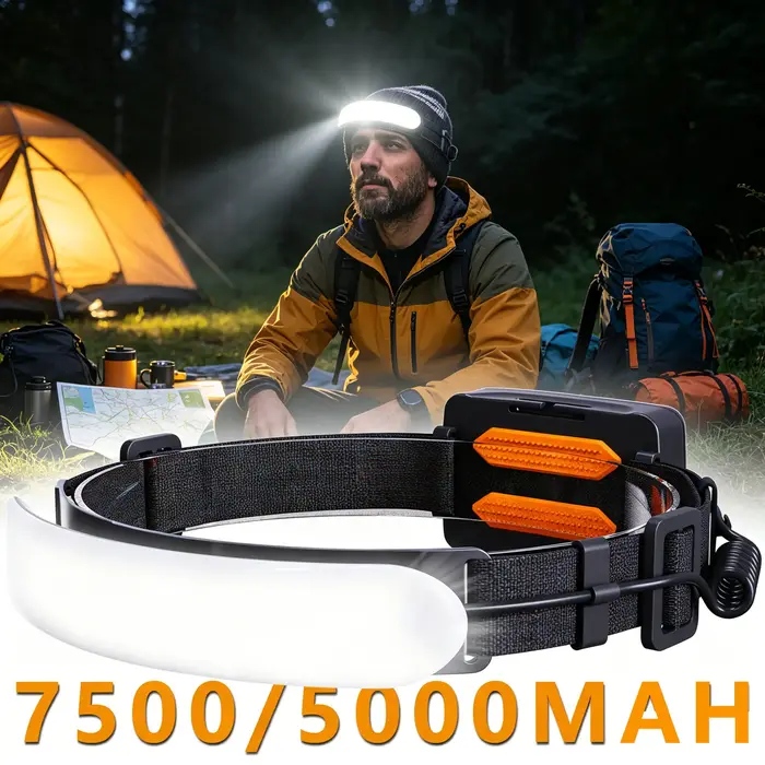 Lampe frontale rechargeable