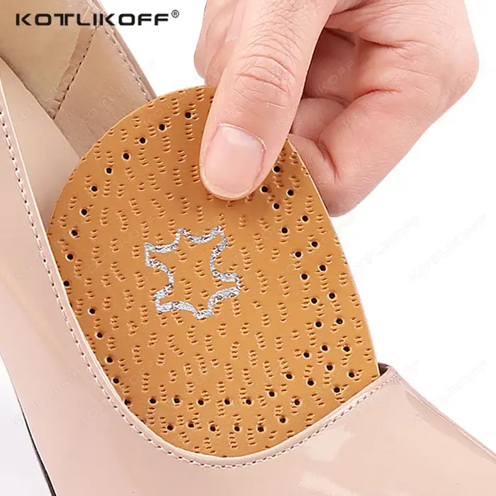 KOTLIKOFF 1/2 paires de demi-semelles intérieures en Latex pour l'avant-pied