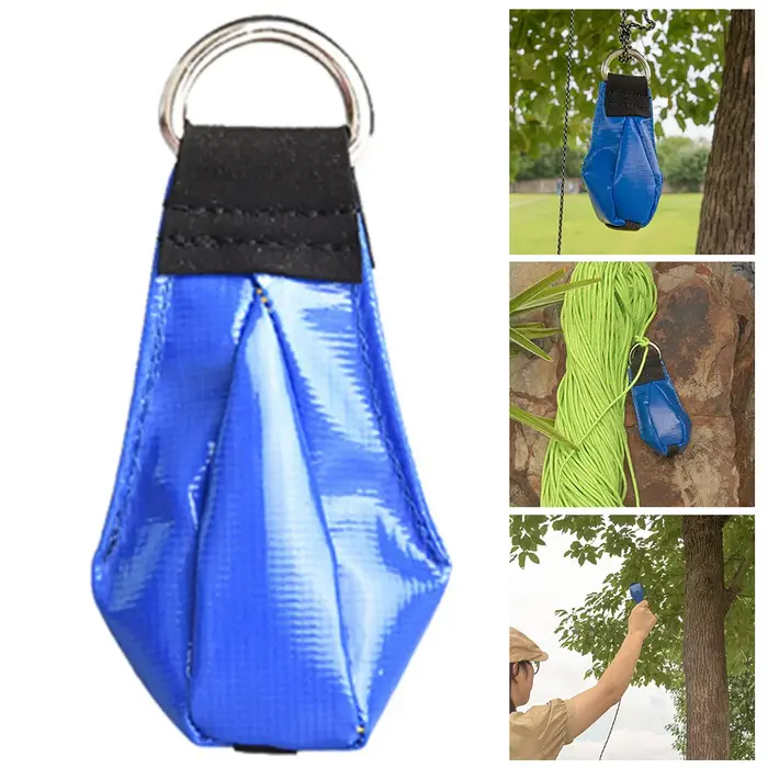 Sac de poids portable polyvalent pour l'escalade dans les arbres