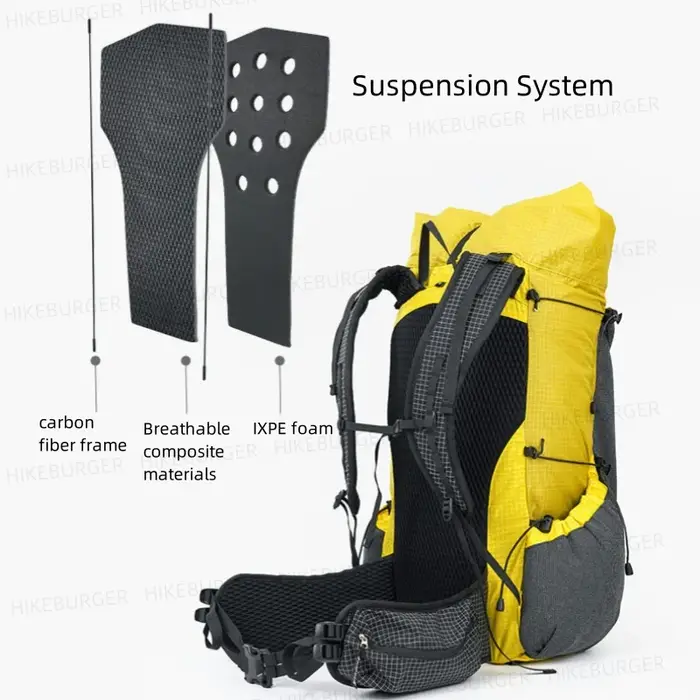 Sac à dos 3F UL GEAR Tutor Ultra pour le camping en plein air, 30+10L, ultraléger, UHWMPE, randonnée, imperméable, voyage, alpinisme, DAOSHI