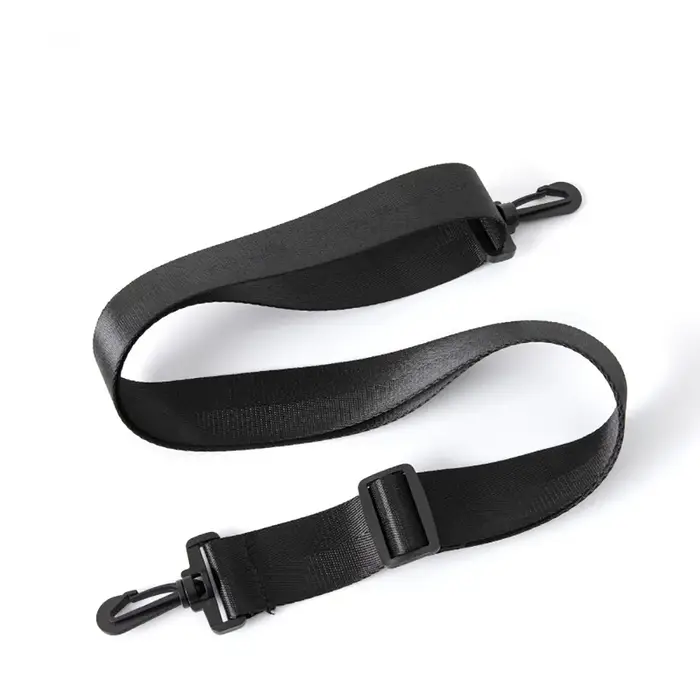 Sangle de sac réglable en nylon noir, sangle de sac initié, ceinture de sac, nouvelle mode