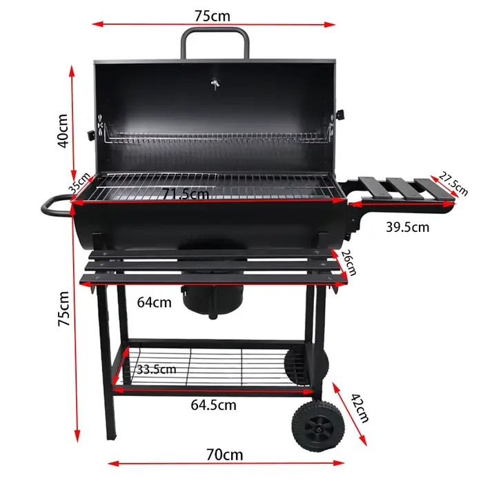 Barbecue de cuisine en plein air