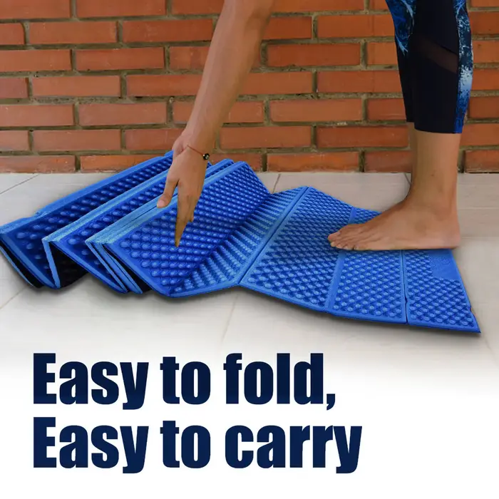 Tapis de Camping en mousse d'extérieur, tente de plage pliante, matelas de couchage imperméable